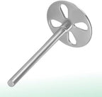 STALEKS PRO Expert Elongated PODODISC S (15mm) – Stainless Steel Pedicure Disc with 5 x 180 Grit Disposable Files for Hardware Pedicure & Hard-to-Reach Areas