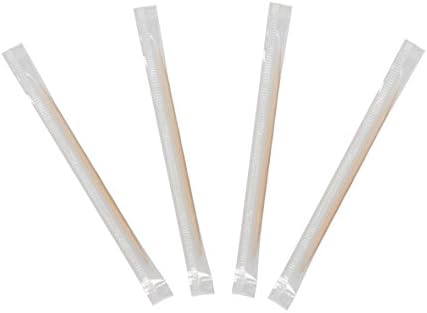 4000 Count | KingSeal Individually Cello Wrapped Mint Flavor Birch Wood Toothpicks, 2.5 Inch, Bulk Pack - 4 Boxes x 1000