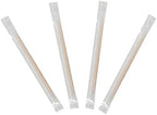 4000 Count | KingSeal Individually Cello Wrapped Mint Flavor Birch Wood Toothpicks, 2.5 Inch, Bulk Pack - 4 Boxes x 1000