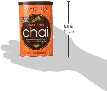David Rio Tiger Spice Chai, 14oz. - 2 canisters