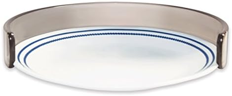 Rehabilitation Advantage Snap-on Food Guard for 8.5 – 9.5 Inch Plates, Smoked