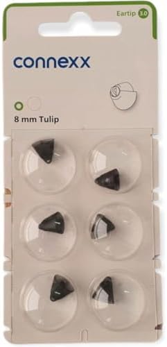 Eartip 3.0, 8mm Tulip, for Signia 3.0 receivers, &True Hearing 5, 6, & 7 Hearing aids