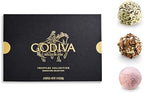 Godiva Signature Truffle Gift Box, Belgian Dark and Milk Chocolates with Ganache Center, Gourmet Gift for Birthdays, Holidays, Kosher, 24 Pc