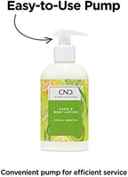 CND Scentsations Hand & Body Lotion, Deep Moisturizing and Hydrating Formula for Dry Damaged Skin, Dermatologically Tested, 8.3 oz.
