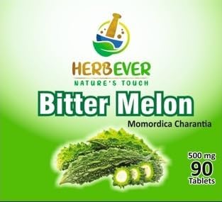Bitter Melon 500 mg – 2 Pack of 90 Tablets (2 Pack Total 180 Count)