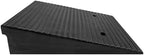 Electriduct 8" Mountable Rubber Threshold Ramp. Outdoor Curb Ramp for Cars, Bikes. Pair Needed for Wheelchair