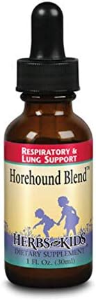 Herbs for Kids Horehound Blend, Liquid, Unflavored (Btl-Glass) | 1oz