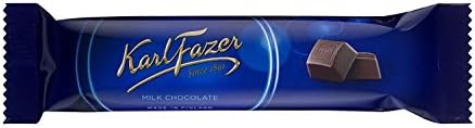 5 Bars x 39g of Karl Fazer Blue - Original - Finnish - Milk Chocolate