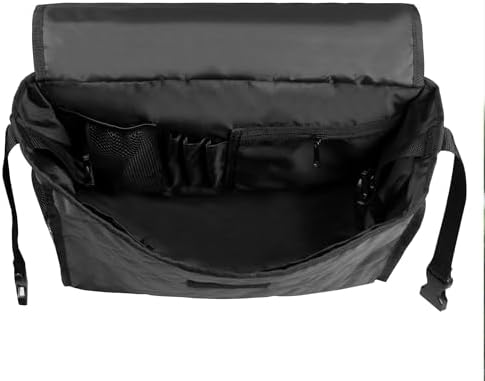 Wheelchair Bag,Wheelchair Backpack Bag for Most Electric, Manual Wheelchairs or Mobility Scooters,Large Tote Accessory to Hang on Back,for Handicap, Seniors (Black)