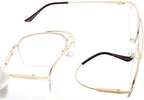 Eyekepper 3 Levels Vision Multifocus Reading Glasses UV Protection Progressive Readers Men Women Bendable Memory Frame