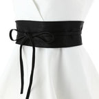 FASHIONGEN - Woman leatherette waisband Obi Belt, MICA