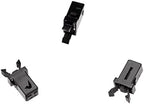 Sooyee Trash Can Plastic Lock Self 5pcs Black Self,Locking Switch Replacement Catch Compatible Touch Lid Bin Repair Clip