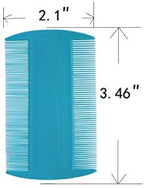 zYoung 4 Pcs Hair Comb Double Sided Fine Tooth Combs