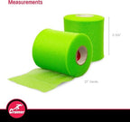 Cramer Tape Underwrap, Sports PreWrap for Athletic Ankle, Wrist, and Injury Taping Jobs, Hair Tie, Headband, Patella Support, Pre-Wrap Athletic Tape Supplies, 2.75" X 21 Yard Roll of Pre Wrap , Brite Green