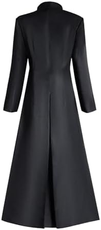 Medieval Priest Costume Long Clergy Robes Clergy Costume Pastor Minister Coat for Halloween Cosplay