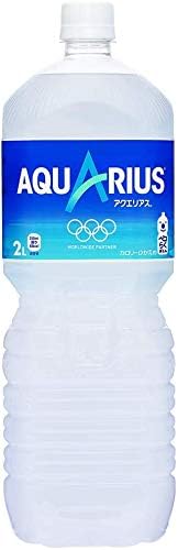 AQUARIUS Sports Drink PET 67.6 fl.oz. (2L) (Pack of 4) - MADE IN JAPAN