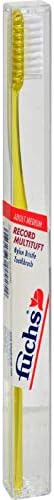 Fuchs Adult Medium Record Multituft Nylon Bristle Toothbrush
