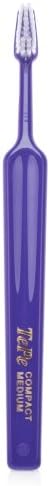 TePe Select Compact Medium Toothbrush/Small, User-Friendly Brush / 1 x Select Compact Medium Brush