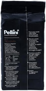 Pellini Gusto Bar Vellutato N.1, Medium Roast, Arabica and Robusta, Ground Coffee, 250gr (8.8oz)