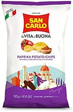 San Carlo PAPRIKA POTATO CHIPS 150gr