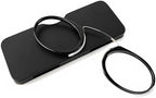 Armless Thin Reading Glasses - Clip on Nose Readers Mini Slim Lightweight for Men Women