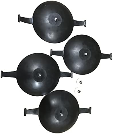 Invacare - 16240AQT Aquatec Extra Large Suction Cups, Set of Four, 16240
