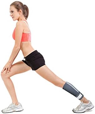 bonmedico Calf Compression Sleeve for Men & Women – Shin Splint Support Leg Brace for Running Cycling Hiking Sports Breathable Compression Calf Sleeves for Better Circulation Muscle Recovery Stability