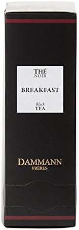 DAMMANN FRERES - BREAKFAST Tea - PACK 4 x 24 wrapped crystal envelopped tea bags