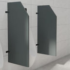 Urinal Partition,Bathroom partition, Wall-Mounted Men's Urinal Privacy Screen - Public Toilet Partition for Kindergartens, school，Shopping Malls, and Public Places 35.43x15.74x0.63 inch 1PCS