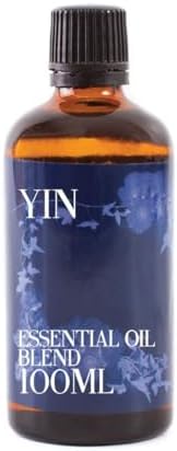 Mystix London | Yin Pure & Natural Essential Oil Blend 100ml - for Diffusers, Aromatherapy & Massage Blends | Perfect as a Gift | Vegan, GMO Free