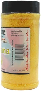 Banana Flavored Floss Sugar Cotton Candy Mix, 14 oz Jar - Ready-to-Use Sugar Floss - Creates Vibrant & Fluffy Flossugar for Parties & Events