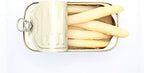 El Navarrico. Thick White Asparagus Spears. 8-10 units per tin.