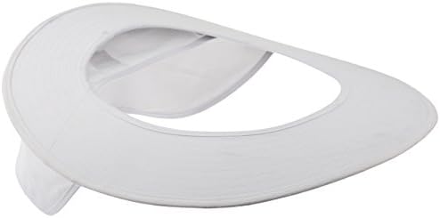 Black Fleece Jacket 898-008 Occunomix Hard Hat Shade, White (One size)