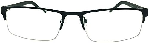 Computer Reading Glasses Anti Blue Ray Half Rim Readers