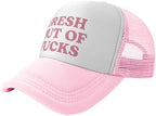 Funny Trucker Hats for Women Hot Pink Funny Gag Baseball Cap for Girls Women Men Hat