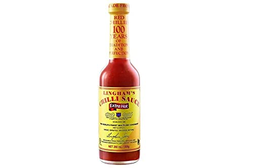 Lingham's Chilli Sauce Extra Hot - 12.6oz (358g) - (Pack of 2)