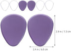 4 Pairs Gel Metatarsal Pads for High Heels, Soft Forefoot Cushions Adhesive, Comfortable Half Foot Insoles for Women’s Shoe Relief and Anti-Friction