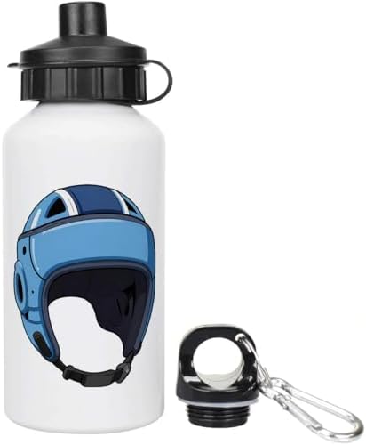 Azeeda 400ml 'Rugby Scrum Cap' Kids Reusable Water/Drinks Bottle (WT00100724)