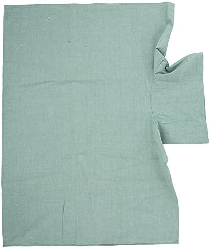 Massage Table Cover Protector, with Face Hole 70 X 100cmCotton Massage Table Cover Bed Topper Beauty Salon Bed Sheet (Dark Green)