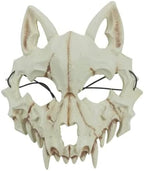 Halloween Adult Children Masquerade Cosplay Japanese Style Skeleton Animal Bone Mask,Skeleton Wolf Dragon Tiger Beast Mask