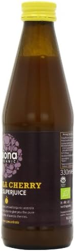 Biona Organic Acerola Cherry Pure Juice 330 ml (Pack of 2)