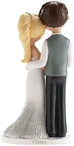 Dekora - Wedding Decoration | Bride and Groom Figures for Wedding Cake - Serenity