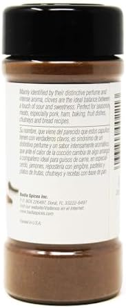 Badia Cloves Ground, 1.75 Oz - Premium Quality Spice for Baking, Cooking & Beverages, Aromatic & Flavorful