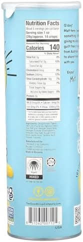 The Good Crisp Company Gluten Free Sea Salt & Vinegar Potato Crisps 5.6 oz