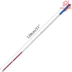 Walking Stick for Blind Telescopic Cane with Storage Bag, 51" Extented Anti Slip Shockproof Retractable Folding Reflective Telescoping Prop Gadgets Items for Seeing Eye Vision Visually Impaired-Blue