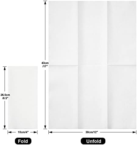 LEKOCH Disposable Linen-Feel Guest Towels, 12" x 17" Cloth-Like Hand Bathroom Towel, Soft & Absorbent Paper Napkin for Kitchen, Bathroom, Party, Wedding - 50 Count