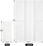 LEKOCH Disposable Linen-Feel Guest Towels, 12" x 17" Cloth-Like Hand Bathroom Towel, Soft & Absorbent Paper Napkin for Kitchen, Bathroom, Party, Wedding - 50 Count