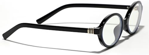 ICARA The Cambridge Iris Style Plastic Round Style for Men and Women Spring Hinge Readers