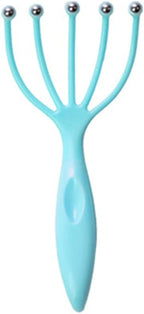 Portable Scalp Massage Claw, 2PCS Head Stress Relaxation Massager Claw to Promote Head Blood Circulation Tool,Blue