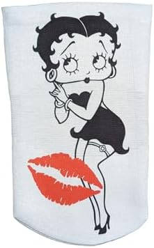 Heal with Appeal Amputee Sock BettyBoop Stands Red Lips v2 3ply Stump Sock